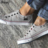 Spring Summer Sneakers Women's Canvas Shoes Female Vulcanize Flats Denim couple shoes zapatillas mujer