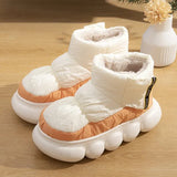 2023 New Warm Snow Boots for Women Waterproof Women's Winter Boots Thick Bottom Plush Lining Cotton Padded Shoes