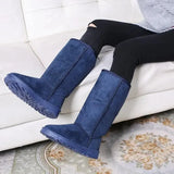 Womens Boots European and American Fashion Winter Snow Boots Women's High Boots 2023 Tall Women's Boots Size 41 Botas