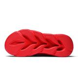 Men's Flame Printed Sneakers Mesh Weave Sports Shoes Comfortable Running Shoes Outdoor Men Athletic Shoes
