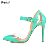 Women Stilettos High Heels Ankle Strap Sexy Sandals Summer Party Shoes wedding woman shoes