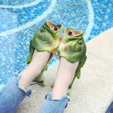 Beach Funny Slippers Man Footwear Family Shoes Parent-child Sandals Plus Size 24-47 Shoes Boys Unisex Fish Slippers