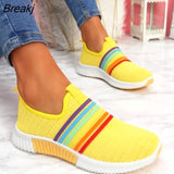 New Fashion Women Casual Shoes Breathable Mesh Designer Sneakers Comfortable Running Sport Light Shoes Plus