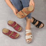 Sandals Women Summer Platform Sandals Women Elegant Low Heels Sandals Slippers Zapatos Mujer Wedge Heeled Sandals