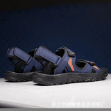 Men'S Sandals Big Size 39-48 Leather Sandals For Men Outdoor Walking Men'S Summer Sandals Comfortable Men