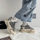 sneakers Patchwork Woman Vulcanize Shoes 2023 spring Platform Sneakers Breathable Mesh Ladies Footwear Casual