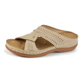 Sandals Women Summer Shoes Women Elegant Low Heels Slippers Zapatos Mujer Wedge Heeled Sandals Female Platform