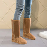 Womens Boots European and American Fashion Winter Snow Boots Women's High Boots 2023 Tall Women's Boots Size 41 Botas