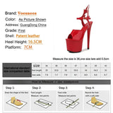 Stripper Heels Women Shoes Sexy Show Sandals Party Club Platform Stiletto High-heeled Pole Dance Prom Dress Shoes