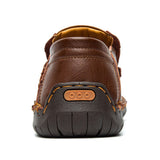 Men's Handmade Leather Shoes Comfortable Spring One Stirrup Moccasin Fashion Casual Sneakers Zapatillas De