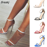 High Heels New Women Pumps Comfort Women Shoes Buckle Women Sandals Sexy Party Shoes Women Heels Female Plus
