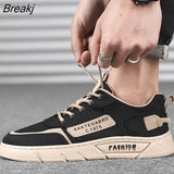 Men Vulcanize Shoes New Canvas Shoes Men's Comfort Board Shoes Fashion Sneakers Male Casual Shoes Designer Sneaker Male