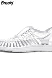Men Sandal 2023 New Summer Weave Breathable Sandals Fashion Soft Flat Outdoor Beach Vacation Light Casual