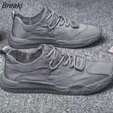 Mens Shoes Summer Breathable Single Shoes Quick Drying Cloth Shoes Ice Canvas Shoes Men's Board Shoes Versatile Casual