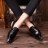 Men Shoes Leather Men's Dress Shoes Luxury Mens Business Oxfords Formals Shoes Classic Gentleman Shoes for