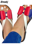 Women Slippers Cute Butterfly-Knot Casual Sandals Lady Slides Zapatillas Mujer Flats Slip-On Women Shoes for Women
