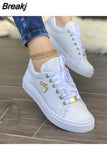 Shoes Women New 2023 Casual Sneakers Fashion Flat Lace Up Outdoor Walking Sport Plus Size 43 Zapatillas