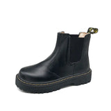 Martin Boots Girls College British Style 2024 New Retro Thick Soles Heightened Chelsea Motorcycle