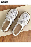 Shoes Woman Flat Sneakers Women Shoes Ladies Platform Shoes 2023 Lace-up Women Flats Female Shoes Loafers Zapatos