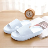 Link Men Women Thick Platform Home Slippers Fashion Non-Slip Eva Bathroom Slides Woman Sandals 2023 Summer Soft Flip