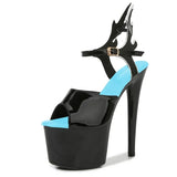 Stripper Heels Women Shoes Sexy Show Sandals Party Club Platform Stiletto High-heeled Pole Dance Prom Dress Shoes