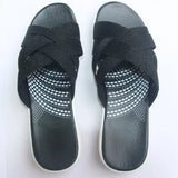 Breakj 2024 Spring And Summer New Thick Bottom Slope And New Flat Floor Cross With Cold Slippers