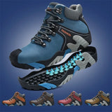 Men Snow Boots Fashionable Outdoor Mountaineering Anti Slip Insulation Plush Waterproof Casual Sports Cotton Shoes Travel