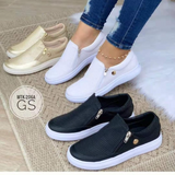 Women 2023 New Flat Shoes Slip-on Casual Sports Shoes Platform Sneakers Zipper Temperament Walking Shoes for