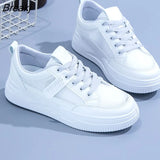 Women Sneakers Fashion Shoes Spring Trend Casual Flats Sneakers Female New Fashion Comfort White Vulcanized Platform