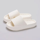 New Thick Platform Slippers for Women Summer Eva Soft Sole Non Slip Home Slides Woman Solid Thick Bottom Beach Flip