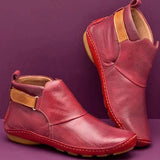 Breakj Large-Size Women's Boots 2025 Autumn And Winter Short-Clinic Velo Sticker Women's Boots Low And Martin