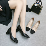 Female Pumps Round Toe Designer Women Shoes Fashion Office Work Wedding Party Shoes Ladies High Heel Shoes Zapatillas
