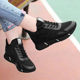 Women Autumn Black Casual Sneakers Female New Comfortable Sport Shoes Breathable Sneakers Ladies Running Shoes Zapatos De