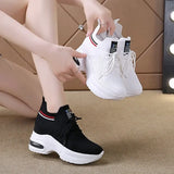Womens Sneakers Women's Designer Shoes Tennis Female Woman Fashion Trainers Heels Summer Autumn PU Fabric Retro