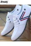 Breathable Solid Color Slip Men Driving Shoes Spring And Autumn New Style Breathable Men's Peas Shoes the British