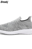 Men Vulcanized Shoes 2023 High Quality Men Sneakers Slip On Flats Shoes Men Loafers Walking Outdoor Casual Shoes Plus Size