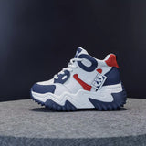 Casual Platform Sport Shoes for Women Lace Up Thick Soled Sneakers Ladies Heighten Casual Shoes Woman Chaussure