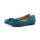 Women Ballet Flats Slip on Soft PU Leather Shoes Leisure Butterfly-knot Men Spring Summer Princess Girl Zapatillas Mujer