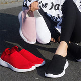 Sneakers for Women 2023 Autumn Slip on Breathable Mesh Casual Shoes Woman Flat Heels Plus Size Loafers Zapatos