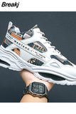 Men Casual Shoes Male Ourdoor Jogging Trekking Sneakers Lace Up Breathable Shoes Men Comfortable Light Soft