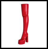Breakj Boots 2025 Autumn And Winter New Sexy Over Knee Leg Boots High Water Platform High Knee