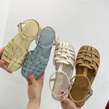 Women's Gladiator Sandals 2023 New Summer Women's Casual Trend Flat Sandals Fashion Elegant Weave Comfortable Sandals