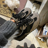 Breakj German Training Shoes Super Fire Fight Color Platform Sports Shoes Women's Shoes 2024 Summer New Advanced Sense Versatile Casual