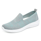 New Women Sneakers Ladies Breathable Walking Woven Shoes Anti-slip Lightweight Female Flats Casual Shoe Zapatillas