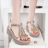 Women Wear The New 2024 Comfortable Elastic Flat-Bottomed Fashionable Large-Size Women's Shoes In
