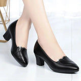 Women Fashion Pointed Toe Navy Blue Bow Tie High Heel Shoes Ladies Casual Sweet Wine Red Black High Heel Pumps Salto Alto