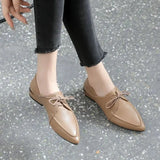 for Woman 2023 Black with Straps Women's Summer Footwear Pointed Toe Normal Leather Casual Formal Low Heel Elegant