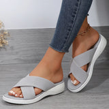 Summer Slippers Women's Shoes Women's Sandals Roman Flat Slippers Casual Beach Indoor and Outdoor Shoes Sandals