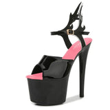 Stripper Heels Women Shoes Sexy Show Sandals Party Club Platform Stiletto High-heeled Pole Dance Prom Dress Shoes