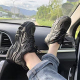 Women Sneakers Black White Versatile Sports Shoes Lace Up High Height Breathable Shoes for Women Casual Tennis
